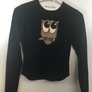 Autumn Cashmere Black Sweater